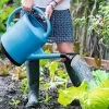 French Blue Watering Can 1 French Blue Watering Can -Garden Care Shop 06341 1078 tif
