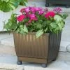 Self-Watering Rolling Planters, 15" -Garden Care Shop 34 505 d