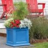 Fairfield Self-Watering Square Planter, 20” X 20” -Garden Care Shop 39 618 04215 tif