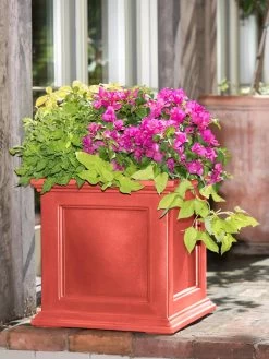Fairfield Self-Watering Square Planter, 20” X 20” 16 Fairfield Self-Watering Square Planter, 20” X 20” -Garden Care Shop 39 618 08477 tif