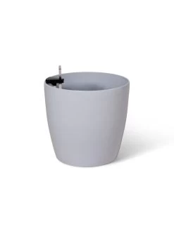 Viva Round Self-Watering Rolling Planter, 20" Diameter, Set Of 2 -Garden Care Shop 3 4 crop 8612933 3899