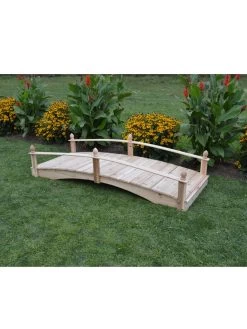 Acorn Garden Bridge Unfinished 4' X 12' 9 Acorn Garden Bridge Unfinished 4' X 12' -Garden Care Shop 3 4 crop 8613404 01V 3