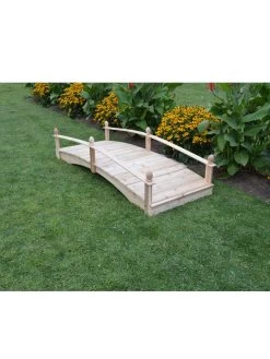 Acorn Garden Bridge Unfinished 3' X 12' -Garden Care Shop 3 4 crop 8613404 02V