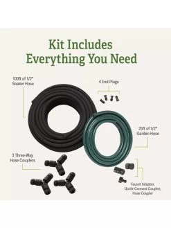 Garden Row Snip-n-Drip Soaker System -Garden Care Shop 8587042 inclusion