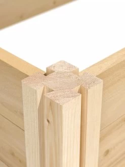 Pine Raised Garden Bed, 2' X 8' -Garden Care Shop 8588181 Two Level Cedar Raised Bed Garden 4 x 12