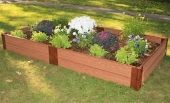 Composite Raised Bed With 1" Boards, 11"