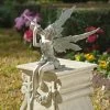 Sitting Fairy Flutist Statue 1 Sitting Fairy Flutist Statue -Garden Care Shop 8589921 001v