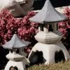 Japanese Pagoda Lantern Sculptures 2 Japanese Pagoda Lantern Sculptures -Garden Care Shop 8589924 001v jpg
