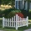 Country Corner Vinyl Picket Fence 2 Country Corner Vinyl Picket Fence -Garden Care Shop 8593637 01v country corner vinyl picket fence new england white