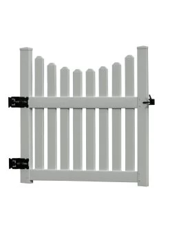 Cottage Vinyl Picket Gate