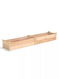 Premium Cedar Raised Garden Bed, 16" X 96" 8 Premium Cedar Raised Garden Bed, 16" X 96" -Garden Care Shop 8593873 03V