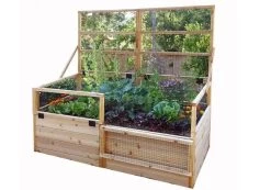 Garden In A Box With Trellis/Lid Option, 3' X 6' -Garden Care Shop 8594505 07V tif