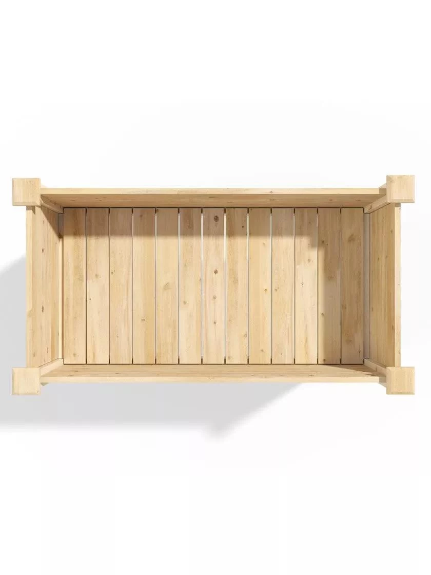 Elevated Cedar Garden Bed, 2' X 4' X 31" 6 Elevated Cedar Garden Bed, 2' X 4' X 31" - Image 4