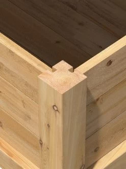 Elevated Cedar Garden Bed, 2' X 4' X 31" 10 Elevated Cedar Garden Bed, 2' X 4' X 31" -Garden Care Shop 8596147 08V tif