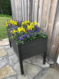 Eco-Stained Elevated Planter Box, 2'x4' -Garden Care Shop 8596759 01CUST 1
