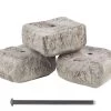 Rock Lock Interlocking Garden System, Ends, Set Of 3 -Garden Care Shop 8598738 01V tif