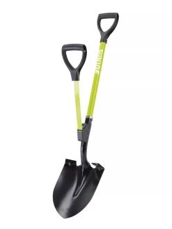 Sun Joe® Shovelution Steel Blade Shovel With Spring Assist Handle -Garden Care Shop 8599166 03V tif