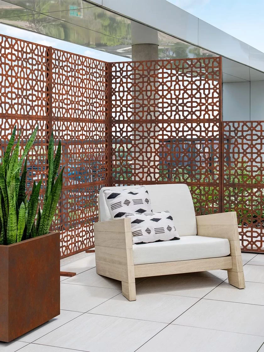 Veradek 3-Panel Privacy Screen Set, Parilla 7 Veradek 3-Panel Privacy Screen Set, Parilla - Image 5