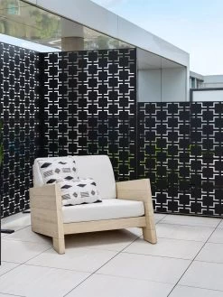 Veradek 2-Panel Privacy Screen Set, Quadra -Garden Care Shop 8599207 10V tif