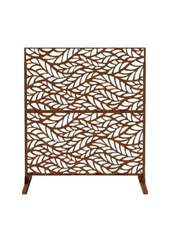 Veradek 2-Panel Privacy Screen Set, Flowleaf -Garden Care Shop 8599212 13V tif