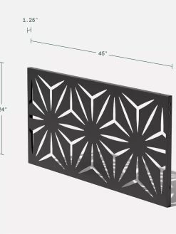 Veradek Star Privacy Screen Panel 9 Veradek Star Privacy Screen Panel -Garden Care Shop 8599224 06V tif