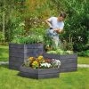 Exaco Hexagonal Raised Garden Bed Planter 1 Exaco Hexagonal Raised Garden Bed Planter -Garden Care Shop 8599285 02V exaco hexagonal plastic raised garden bed planter tif
