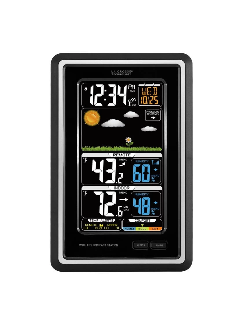 La Crosse Wireless Vertical Color Forecast Station 6 La Crosse Wireless Vertical Color Forecast Station - Image 4