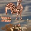 Rooster Copper Weathervane 2 Rooster Copper Weathervane -Garden Care Shop 8600283 01v rooster copper weathervane