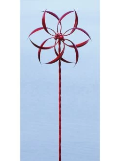 Feather Staked Wind Spinner, 15" 9 Feather Staked Wind Spinner, 15" -Garden Care Shop 8600479 02v feather staked wind spinner 15 inch red