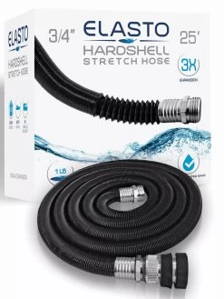 3/4" Elasto Hardshell Stretch Hoses 9 3/4" Elasto Hardshell Stretch Hoses -Garden Care Shop 8609371 02V tif