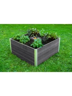 Vita Urbana Keyhole Garden, 4’x4’x22” -Garden Care Shop 8609384 02v