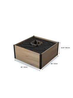 Vita Mezza Keyhole Garden, 4’x4’ 7 Vita Mezza Keyhole Garden, 4’x4’ -Garden Care Shop 8609393 03v