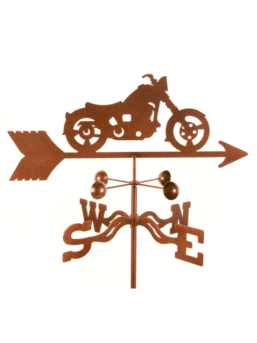 EZ Vane ® Classic Motorcycle Weathervane 3 EZ Vane ® Classic Motorcycle Weathervane