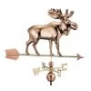 Moose With Arrow Weathervane 2 Moose With Arrow Weathervane -Garden Care Shop 8610229 02v moose with arrow copper weathervane