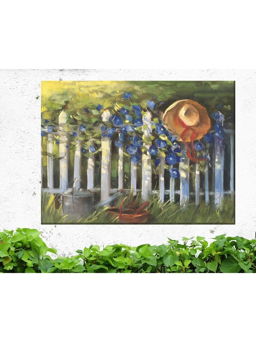 Farmhouse Fence Outdoor Wall Art 4 Farmhouse Fence Outdoor Wall Art - Image 2