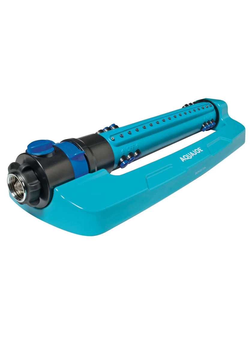 Aqua Joe AJ-OMS18-TRB Indestructible Metal Base Oscillating Sprinkler, 4500 Sq Ft Max Coverage 3 Aqua Joe AJ-OMS18-TRB Indestructible Metal Base Oscillating Sprinkler, 4500 Sq Ft Max Coverage