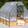 Garden In A Box With Greenhouse, 8' X 8' -Garden Care Shop 8611033 01V jpg