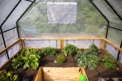 Garden In A Box With Greenhouse, 8' X 8' -Garden Care Shop 8611033 04V jpg