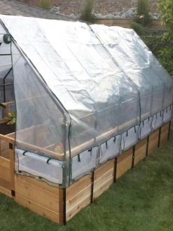 Garden In A Box With Greenhouse, 8' X 12'