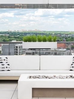 Veradek Metallic Series Railing Planters 25 Veradek Metallic Series Railing Planters -Garden Care Shop 8611612 27v