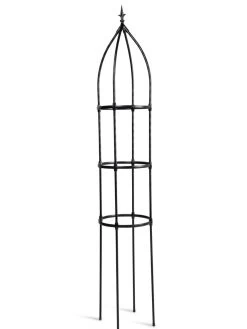 Fleur De Lis Obelisk, 86.8" -Garden Care Shop 8611664 3760 tif