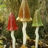 Potting Shed Tinkling Toadstool Sculptures, Set Of 3 2 Potting Shed Tinkling Toadstool Sculptures, Set Of 3 -Garden Care Shop 8611730 au 01v potting shed tinkling toadstool ceramic garden sculptures set of 3