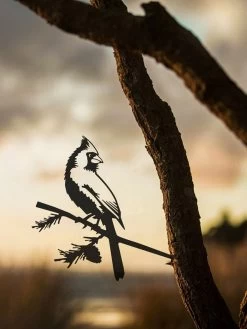 Metalbird Cardinal -Garden Care Shop 8612021 03v