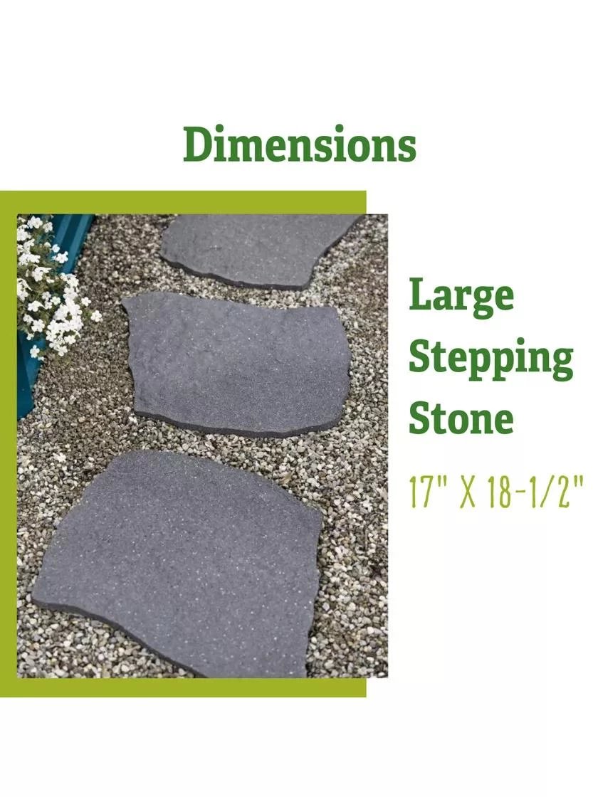 Recycled Rubber Flagstone Stepping Stone 13 Recycled Rubber Flagstone Stepping Stone - Image 11