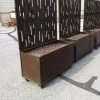 Nice Corten Trough Planters With Privacy Screen -Garden Care Shop 8612382 02V jpg