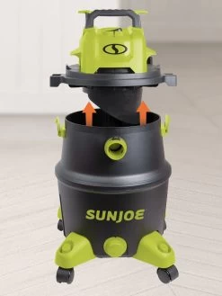 Sun Joe® 12-Gal 1200W 6.5 Pk HP Wet/Dry Shop Vac, HEPA Filtration, Wheeled W/Attachments 11 Sun Joe® 12-Gal 1200W 6.5 Pk HP Wet/Dry Shop Vac, HEPA Filtration, Wheeled W/Attachments -Garden Care Shop 8612523 06v