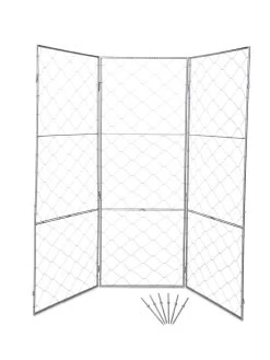 Chicken Wire Pea Trellis 15 Chicken Wire Pea Trellis -Garden Care Shop 8612718 0050