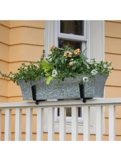 Achla Designs Handrail Flowerbox Bracket Kit For Rail 10 Achla Designs Handrail Flowerbox Bracket Kit For Rail -Garden Care Shop 8612883 03v