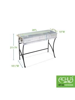 Achla Designs Trestle Plant Stand -Garden Care Shop 8612886 05v