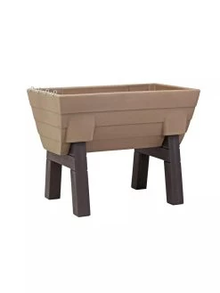 Garden Wizard Elevated Garden Bed -Garden Care Shop 8612916 06V garden wizard elevated garden bed khaki